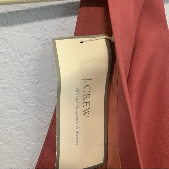 J. Crew V-Neck Sleeveless Cotton Special Occasion Dress - Picture 4 of 6